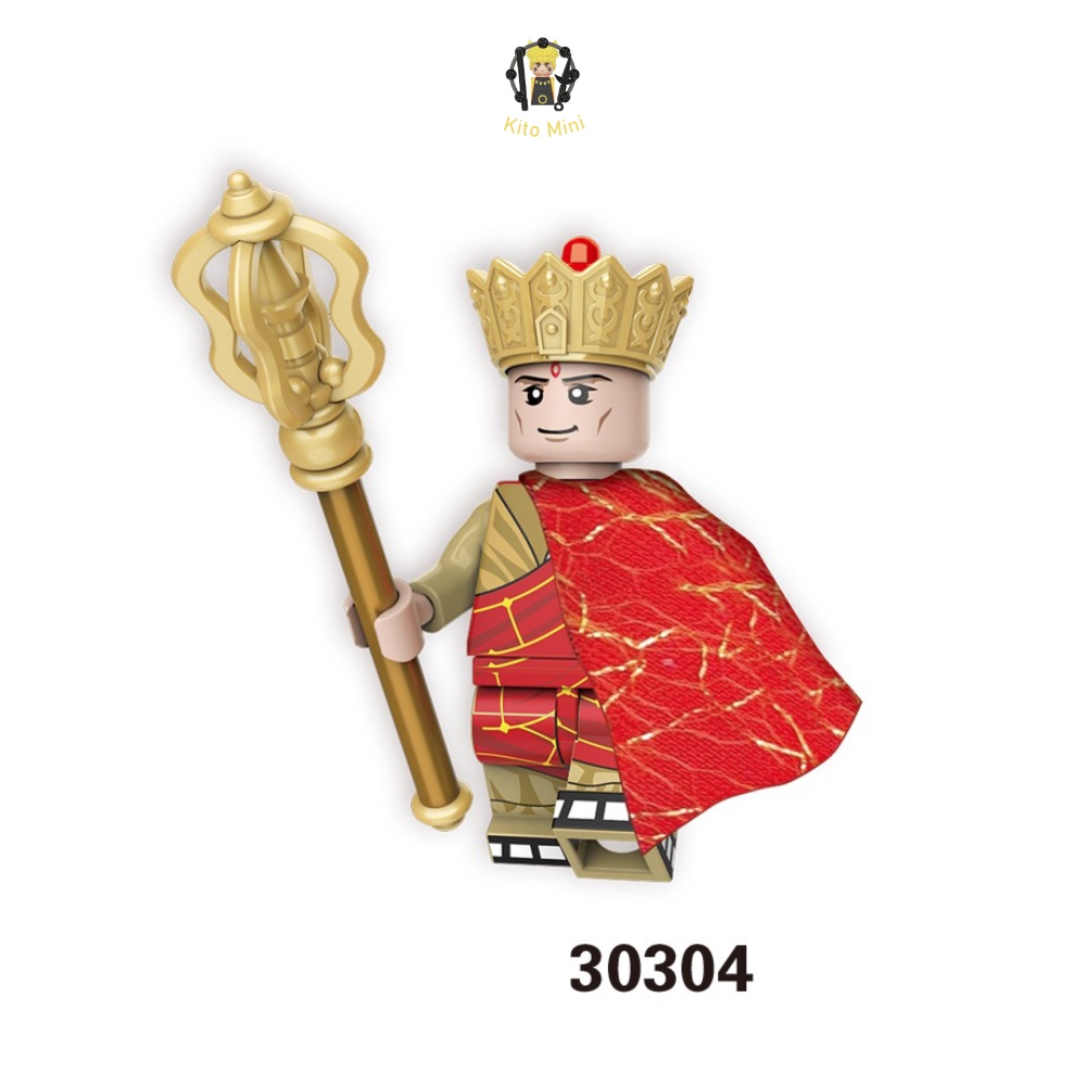 Minifigures Tây Du Ký Tôn Ngộ Không Lắp Ráp Mô Hình Nhân Vật Phim Truyện 3030A