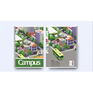 Lốc 10 cuốn vở Campus 4 ô ly MY CITY