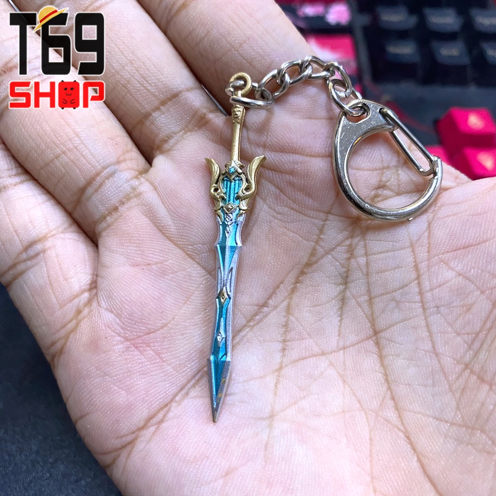 [15 mẫu] Móc khóa trang bị mini game Genshin Impact