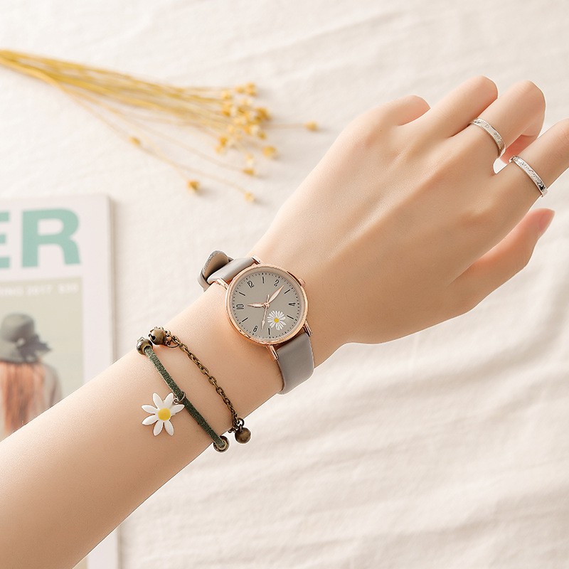 Đồng hồ thời trang nữ Mstianq MH022 mặt hoa cúc cực đẹp, nhiều màu dể dàng phối đồ, cá tính, trẻ trung | BigBuy360 - bigbuy360.vn