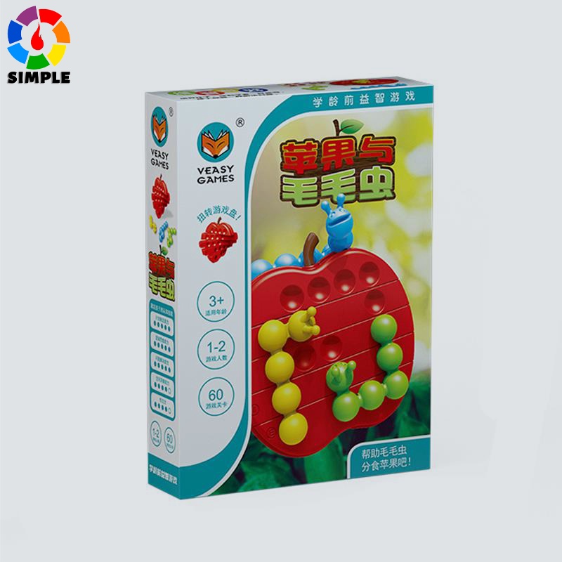 SmartGames Apple Twist Travel Puzzle Game with 60 Challenges for Ages 5 - Adult