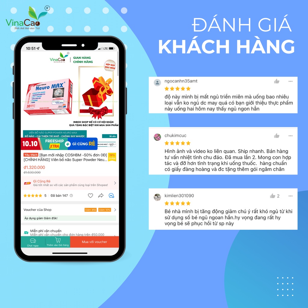 [CHÍNH HÃNG] Viên bổ não Super Powder Neuro Max