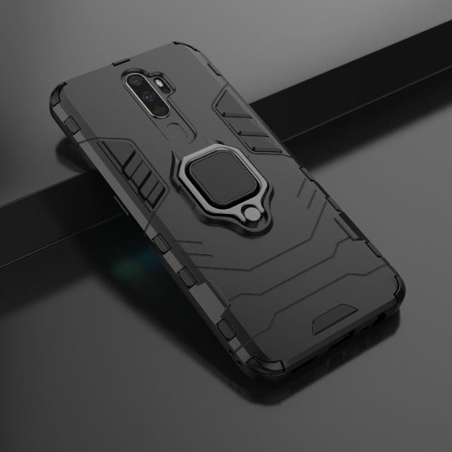 Ốp lưng Oppo A9 2020 / A5 2020 / Oppo A76 / Oppo A57 chống sốc Iron Man Iring cao cấp giá đỡ xem phim bảo vệ toàn diện