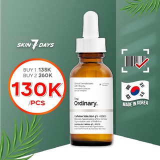 Serum Dưỡng Mắt Tinh Chất The Ordinary Caffeine Solution 5% EGCG 30ml