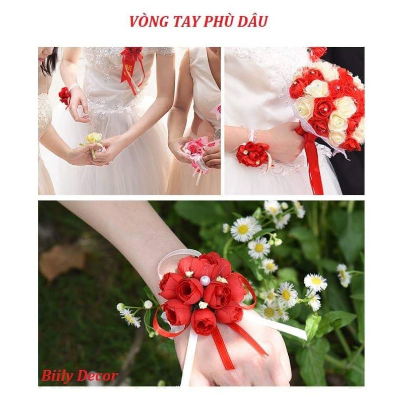 VÒNG TAY BƯNG QUẢ (BỘ 6 CÁI)