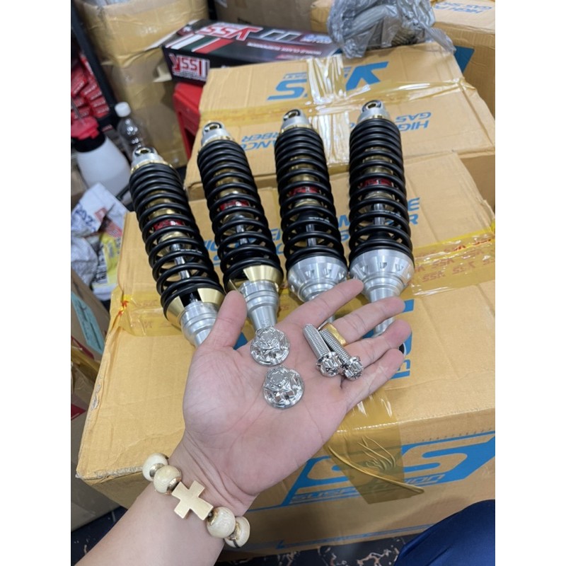 Phuộc yss mẫu mới cho wave dream cup 67 axelo