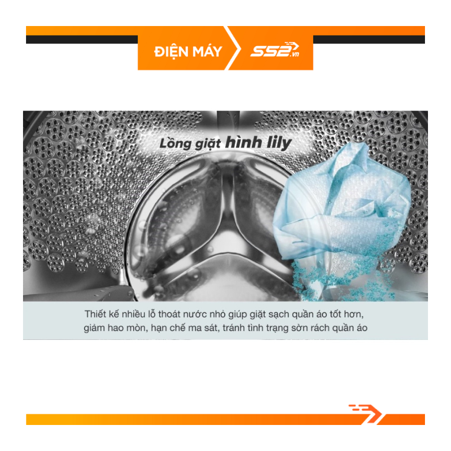 Máy giặt Electrolux Inverter 10 kg EWF1042Q7WB - Hàng Chính Hãng