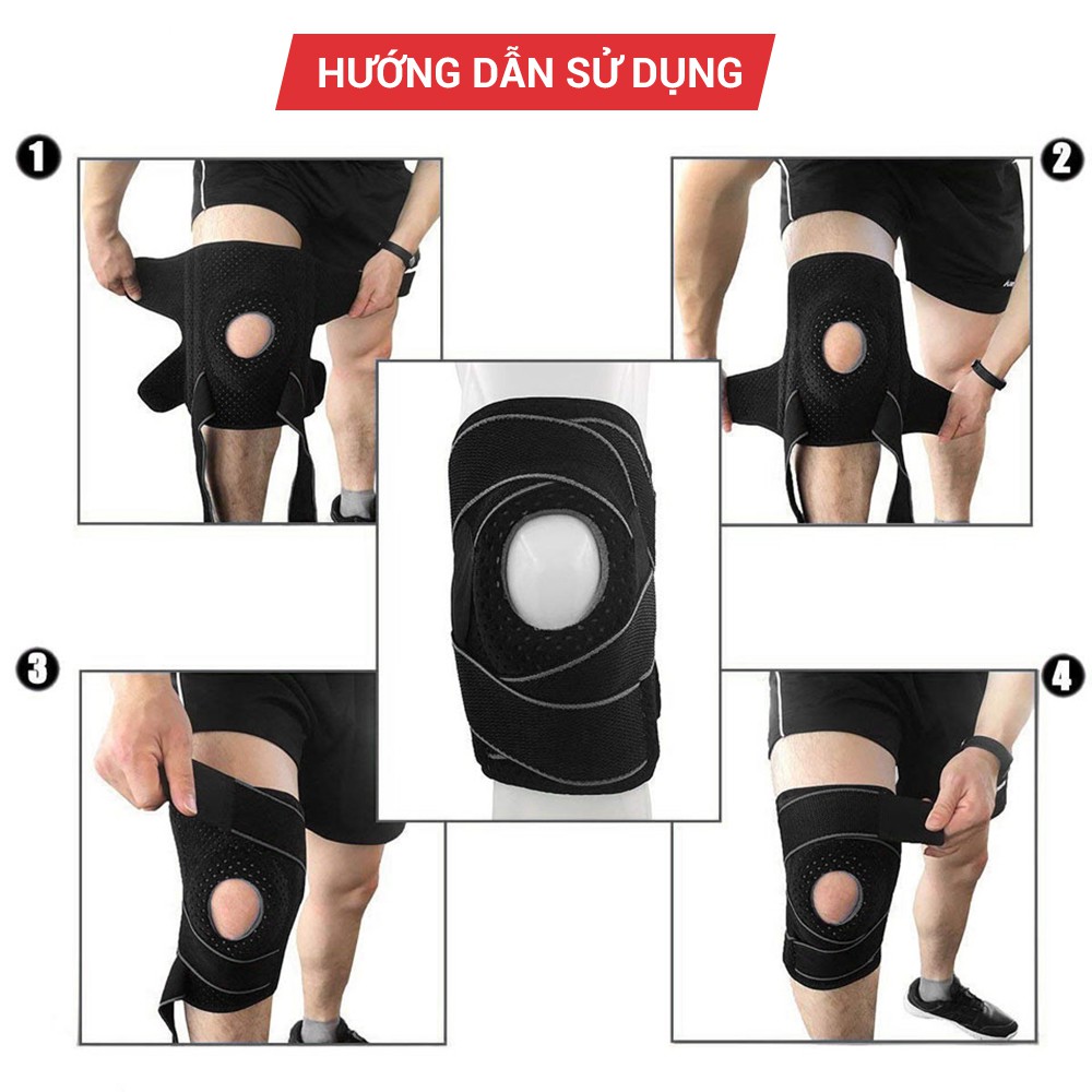 Băng đầu gối, bảo vệ khớp gối GoodFit GF512K