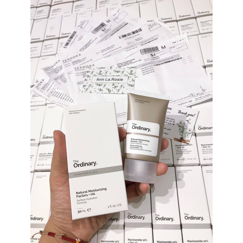 Kem dưỡng Natural Moisturizing Factors + HA - The Ordinary