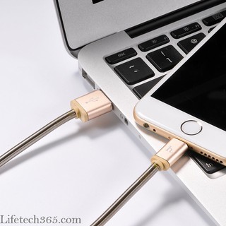 Hoco U5 – Cáp sạc Lightning bọc thép cao cấp chính hãng