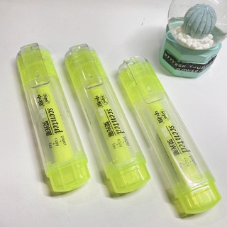 Bút Highlight Secented dạ quang, bút đánh dấu ghi nhớ dòng nhiều màu bắt mắt.