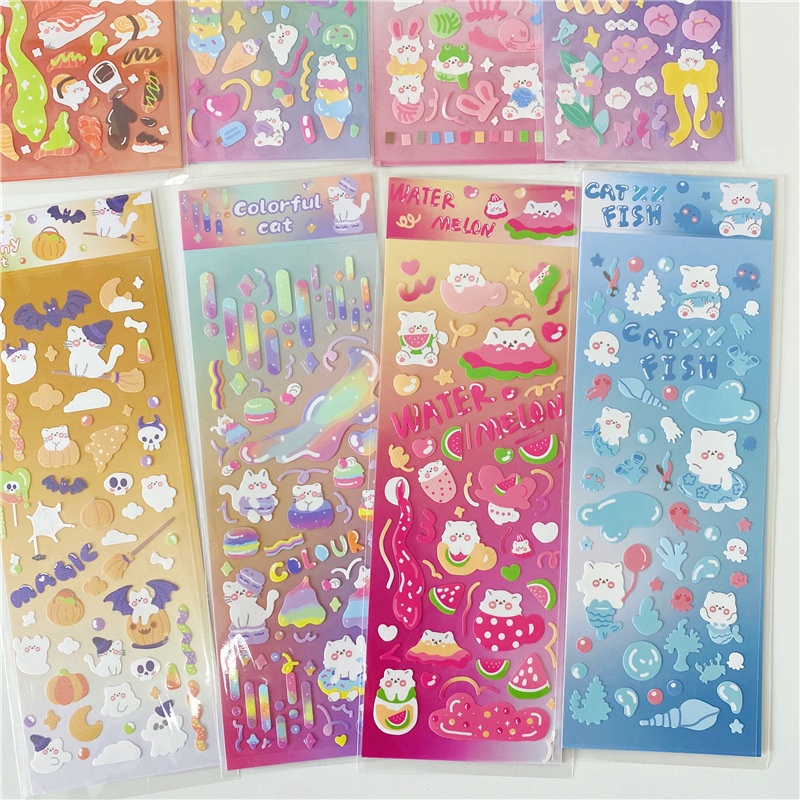Zanmo tấm hình dán sticker trang trí ảnh idol động vật dễ thương decor toploader