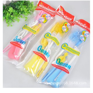 Bộ dụng cụ cọ rửa bình sữa cho bé