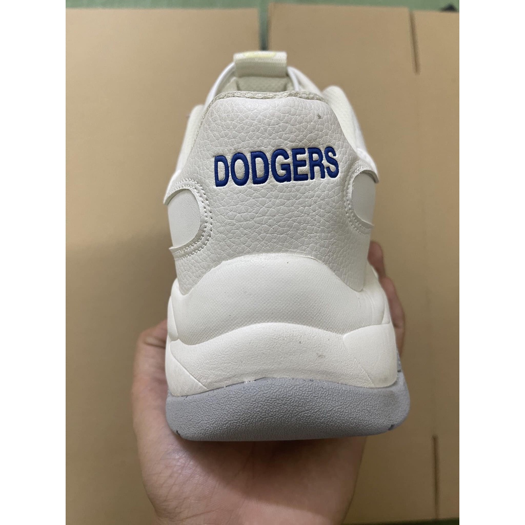 Giày Sneaker Mlb LA,Giày Thể Thao LA Da Bò Đế Tách Cao Siêu Hot Siêu Xinh Full Size