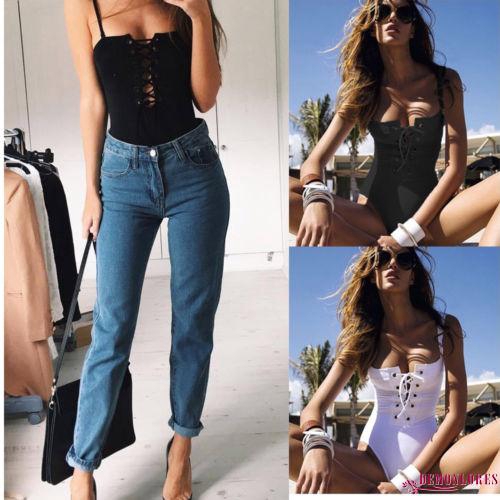 Bộ Bikini 1 mảnh có mút nâng ngực thời trang quyến rũ cho nữ