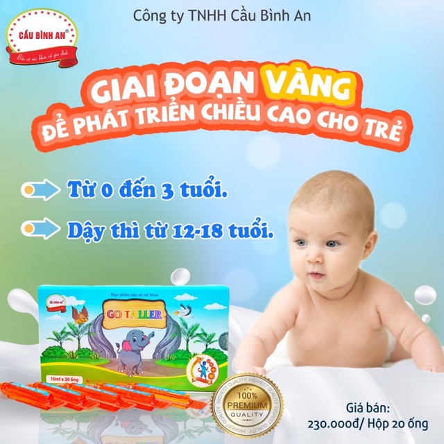 Canxi hữu cơ GO TALLER Cầu Bình An