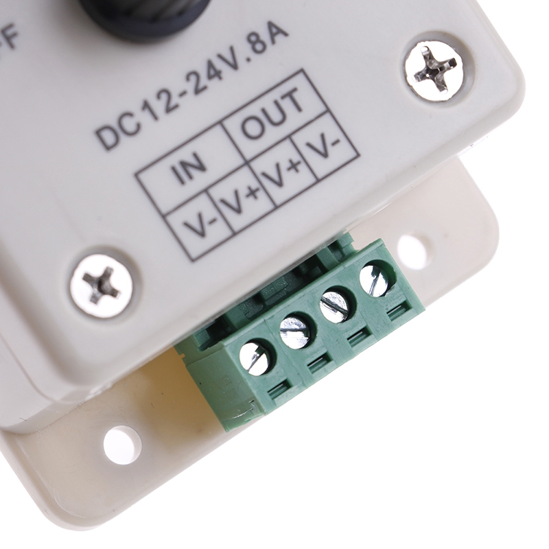 Công tắc vặn điều chỉnh độ sáng đèn LED 12V-24V 8A Pir