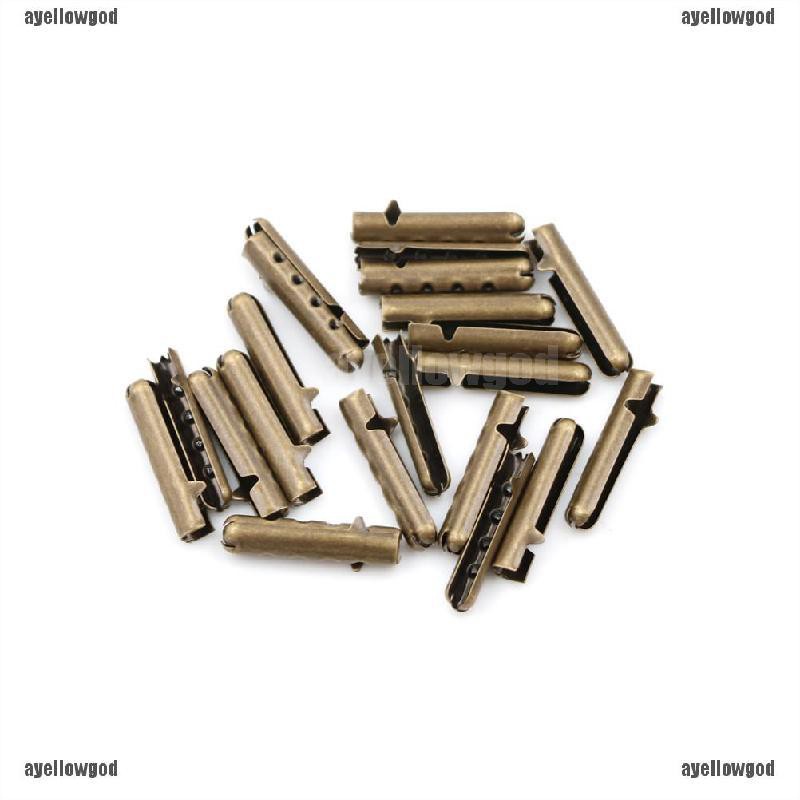 Set 10 Đầu Kim Loại Thay Thế Cho Dây Giày DIY