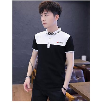 [ HOT TREND] Áo Thun Nam Tay Ngắn Cổ Bẻ Nhiều Màu Unisex QSTORE