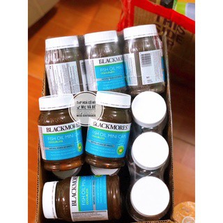 Dầu Cá Blackmores Odourless Fish Oil Mini Caps - Dầu Cá Không Mùi Blackmores 400v Úc | Thế Giới Skin Care