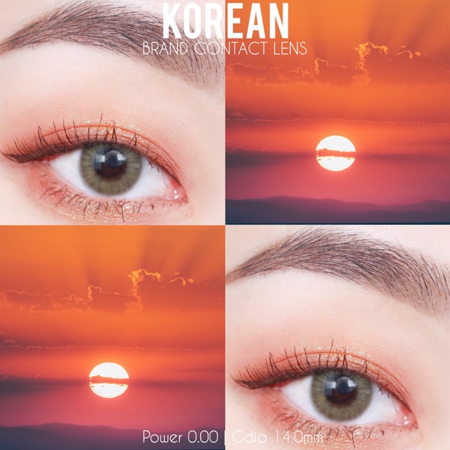 Lens Nâu Rêu | ACHI BROWN