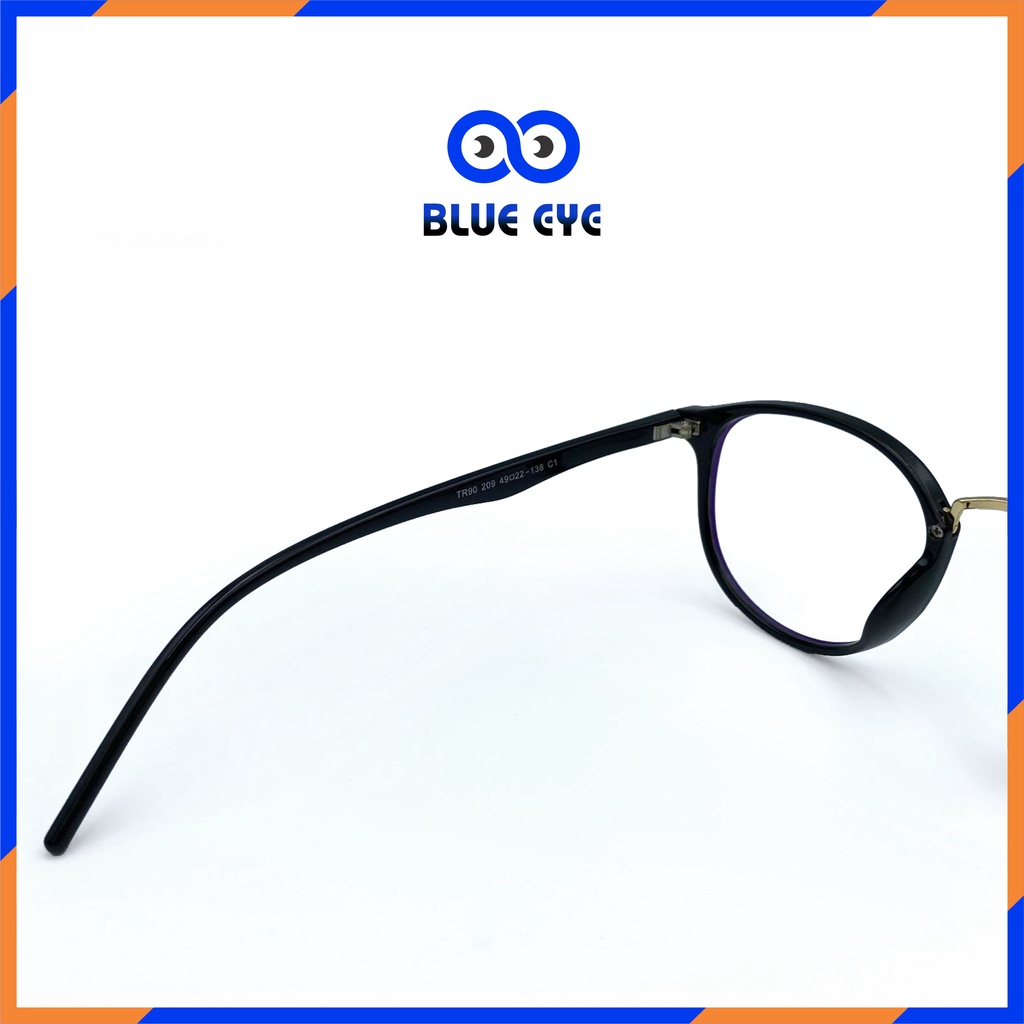 Gọng Kính Tròn thời trang Nam Nữ - gọng dẻo Hàn Quốc [Kính 0 độ màu đen 003] | BigBuy360 - bigbuy360.vn