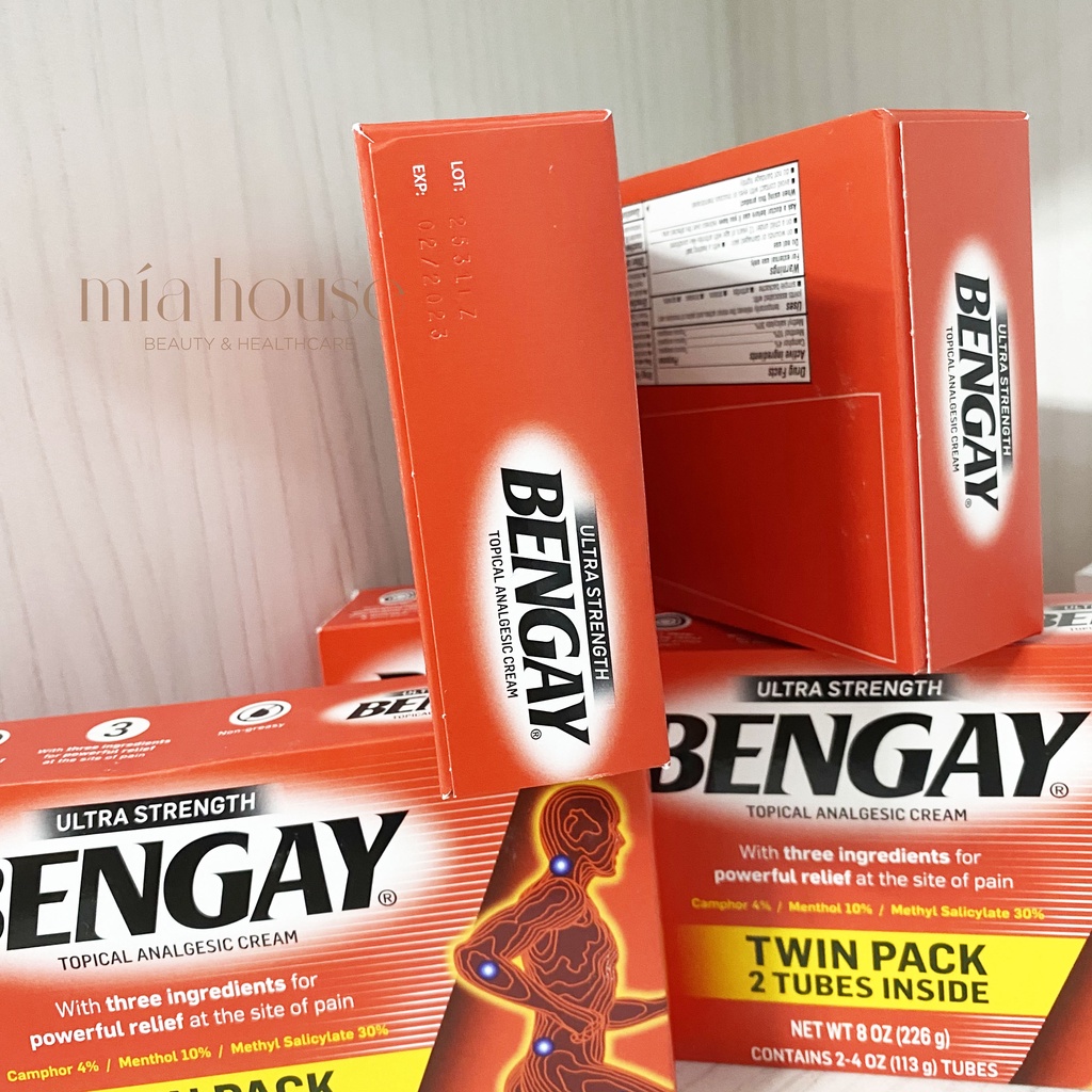 Kem thoa nóng Bengay Ultra Strength 113g