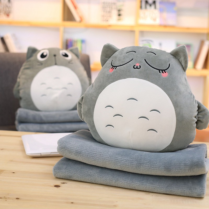 Gối Ôm Hình Totoro Hoạt Hình Xinh Xắn Đa Năng