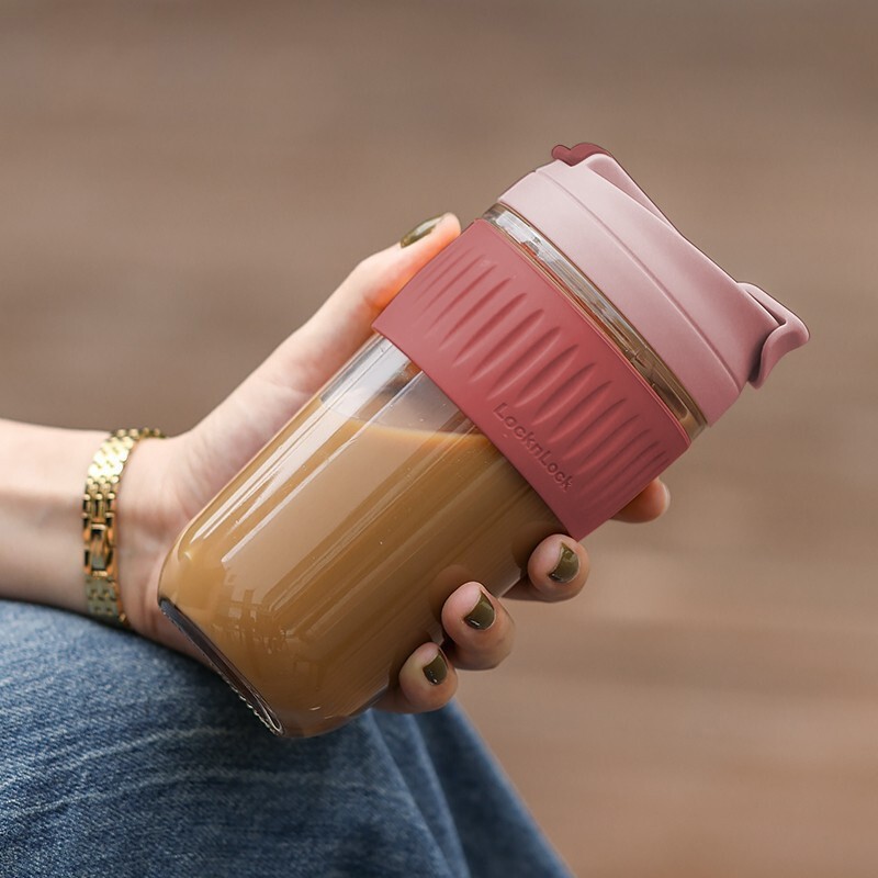 Cốc nước thủy tinh Lock&Lock Dual Glass Cup 500ml LLG699 | BigBuy360 - bigbuy360.vn