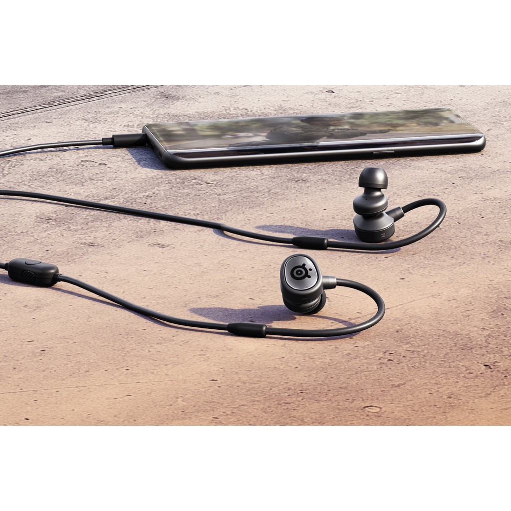 Tai nghe nhét tai Steelseries Arctis TUSQ In-ear Dual Microphone mobile gaming headset