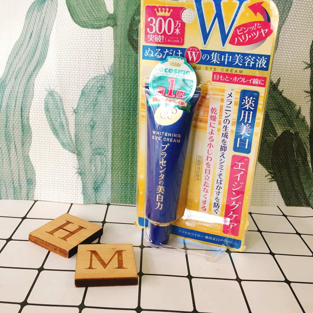 [NỘI ĐỊA NHẬT] Kem Mắt Meishoku Whitening Eye Cream 30g Nhật