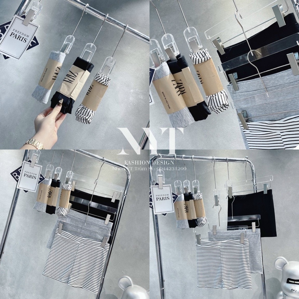 Quần legging đùi Ladya vải cotton trơn dáng ngắn nữ thể thao tập gym
