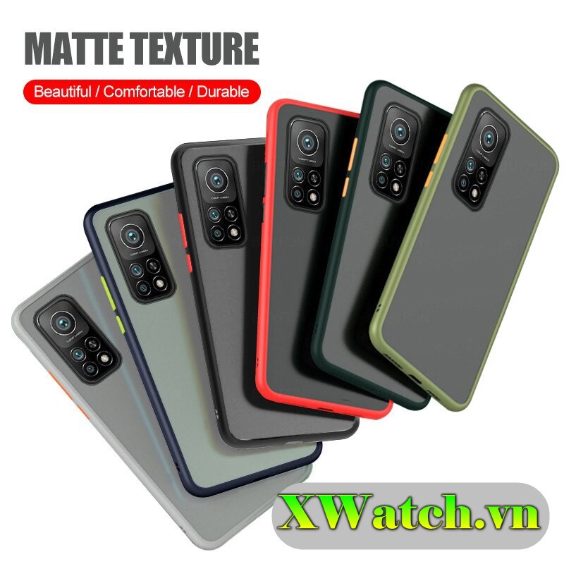 Ốp lưng cao su non Xiaomi Mi 10T Pro Xiaomi Mi 10T nhám mờ