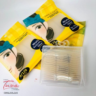 Miếng dán kích mí mắt dạng lưới Nee cả bé colorful invisible double eyelid tape