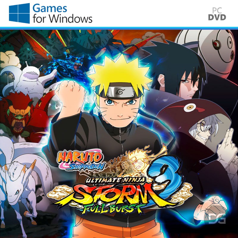 Dvd Cd Game Naruto Shippuden Ultimate Ninja Storm 3
