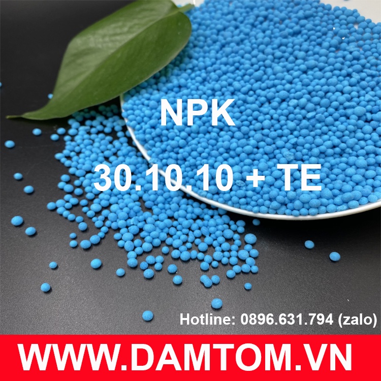 Phân bón NPK 30-10-10+TE , NHẬP KHẨU ĐỨC, Công nghệ tháp cao , cây đâm chồi đẻ nhánh