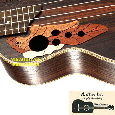 Đàn Ukulele MUSIC Concert/Tenor UC-23CLN cẩm nho full gỗ cẩm chính hãng