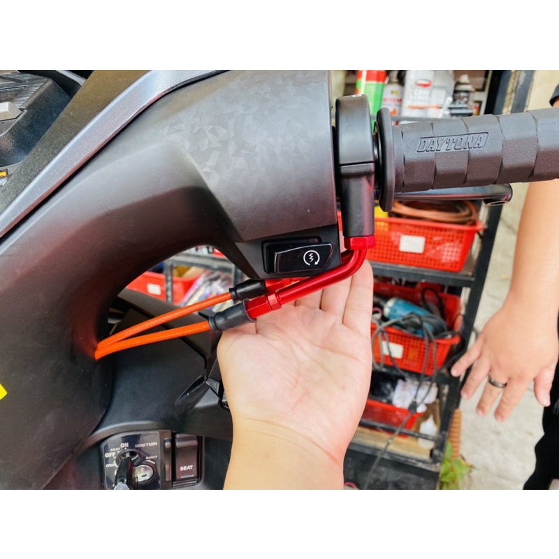 Co dây ga gắn cho cùm tăng