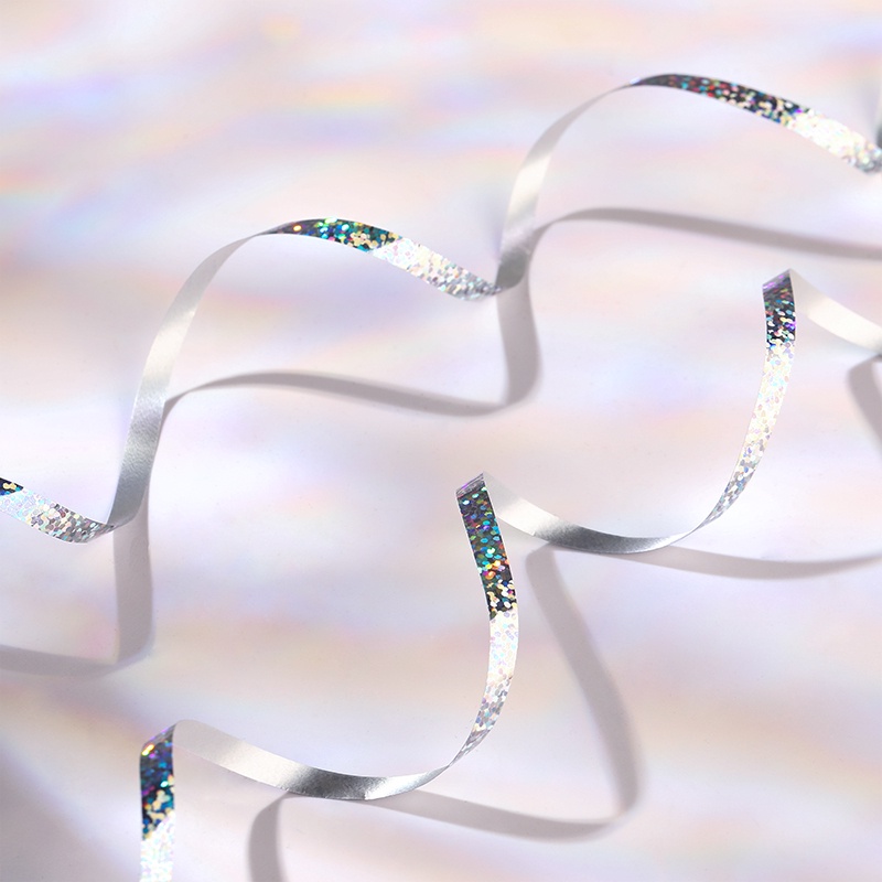 Set 6 Cuộn Ruy Băng 5mm * 10m Trang Trí Bong Bóng