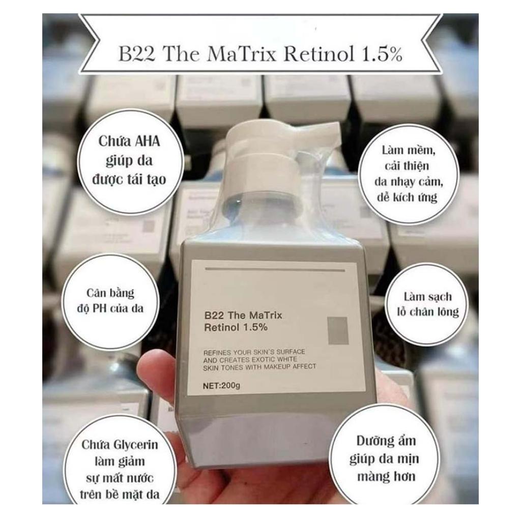 Kem kích trắng body cao cấp Roya Retinol B22 The Matrix 1,5% chính hãng kem ủ trắng dưỡng trắng body  SHOP 9999