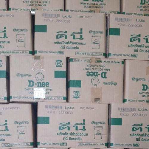Nước rửa bình sữa  DNEE ORGANIC Thái Lan (Mẫu mới)
