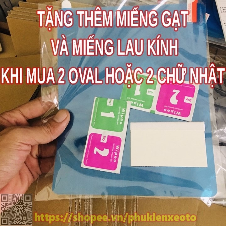 Miếng Dán Chống Bám Nước Gương Kính Ô Tô, Miếng Dán Chống Bám Nước Gương Chiếu Hậu Ô Tô Tiện Lợi