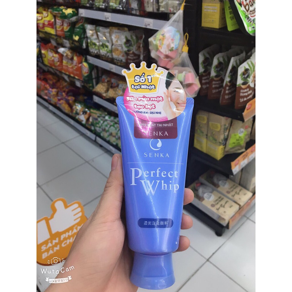 [Chính hãng] - Sữa Rửa Mặt Shiseido Senka Perfect Whip 120g | BigBuy360 - bigbuy360.vn