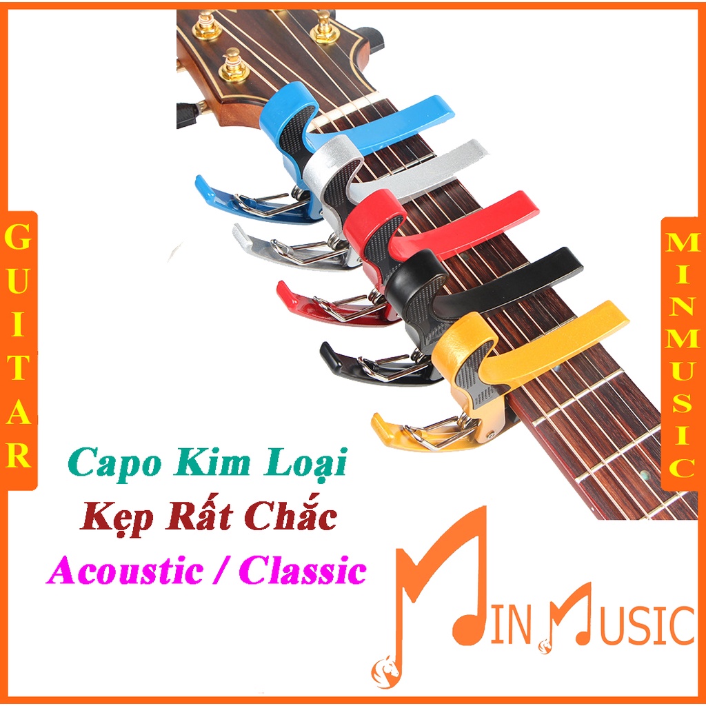 Capo Guitar kim loại ( Loại tốt dùng cho Acoustic Classic)