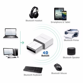 Thiết bị USB thu phát Bluetooth 40 UGREEN cho máy tính laptop PC