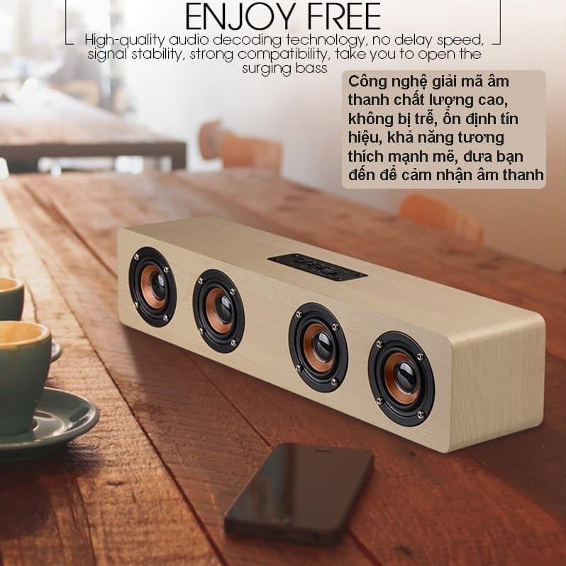 Loa bluetooth KTS-1108 (4 loa)-Loa bass căng đét-Âm thanh sống động-Hỗ trợ nghe thẻ nhớ,USB, giá hủy diệt