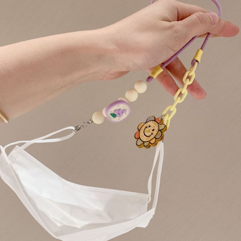 Phụ kiện dây đeo khẩu trang ngộ nghĩnh cho bé