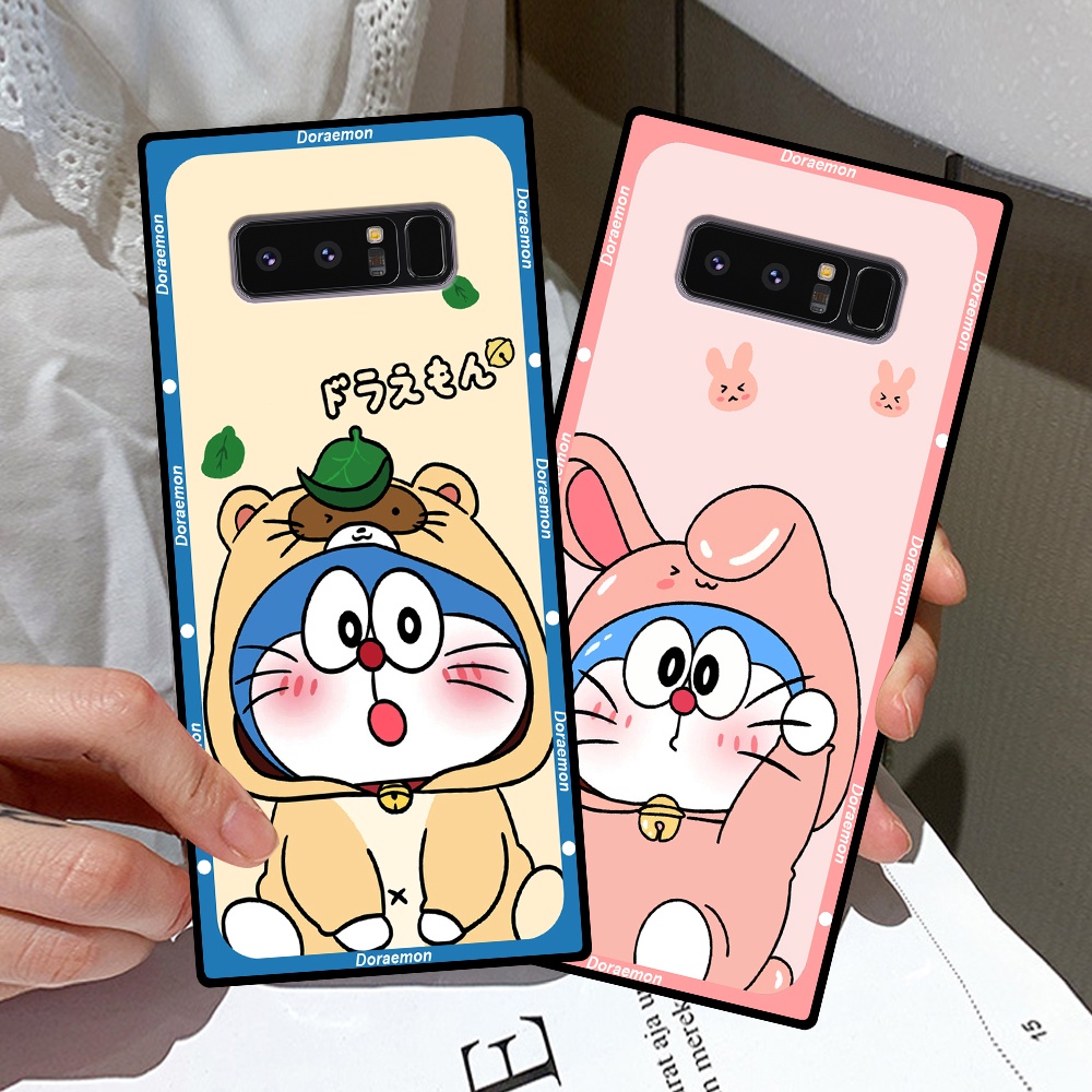 Ốp lưng Samsung Note 8 / Note 9 in hình cặp đôi doremon, hổ, khủng long dễ thương
