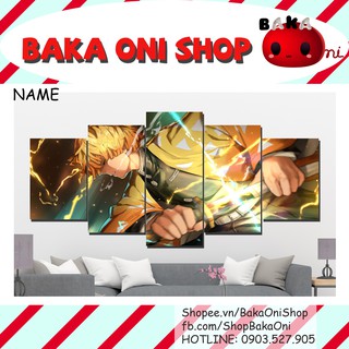 Tranh bộ treo tường Anime Kimetsu no Yaiba - Zenitsu - KNY-1
