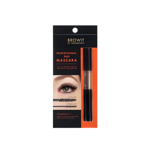 [Auth Thái] Mascara NongChat Browit 2 Đầu Làm Dày va Dài Mi - Chuốt Mi Nongchat 2 Đầu Làm Dày và Dài Mi Browkit